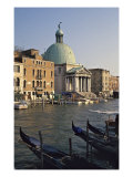 View of Church of San Simeone Piccolo on Grand Canal, from the Railway Station, built in 1718-38