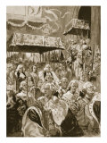 Buy The Procession from Westminster Hall at Coronation of George III and Queen Charlotte at AllPosters.com