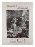 Frontispiece to 'Pelleas and Melisande', by Claude Debussy