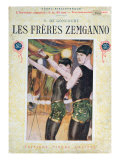 Buy Cover Illustration of 'Les Freres Zemganno' by Edmond Huot de Goncourt at AllPosters.com