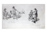 Buy Street Performers, C.1839-43 at AllPosters.com