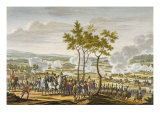 Buy The Battle of Abensberg, 20 April 1809, engraved by Edme Bovinet at AllPosters.com