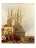 The Entrance to the North Transept, Burgos Castle, 1835
