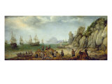 Wild Goat Hunting on the Coast, 1620