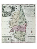 Map of Corsica