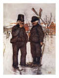 Buy Old Dutchmen on Skates, 1904 at AllPosters.com