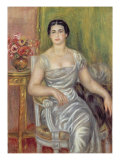Portrait of the poetess Alice Valliere-Merzbach, 1913