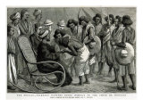 Buy The Soudan: Friendly Natives Doing Homage to Sheik el Morgani, from 'The Graphic', 19th April 1884 at AllPosters.com