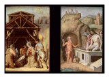The Adoration of the Shepherds, and The Dead Christ, c.1490