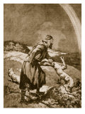 Roger Bacon Studying a Rainbow