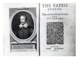 Portrait of Edmund Spenser and the Frontispiece to His Poem 'The Faerie Queene'