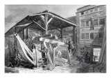 Buy Timber Yard, Finsbury, 1825 at AllPosters.com