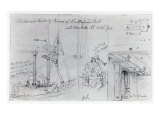 Buy Building New Houses on the Corner of New Oxford Street and Charlotte Street, 1845 at AllPosters.com