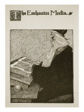 Buy The Enchanter Merlin, Illustration from 'The Story of King Arthur and His Knights', 1903 at AllPosters.com
