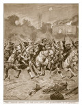 Buy The 'stirrup-Charge' of the Scots Greys and Highlanders at St. Quentin, 1914-19 at AllPosters.com