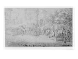 Buy In Bloomsbury Square During the Heat Wave, 1828 at AllPosters.com
