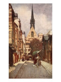 Exeter College Chapel, from Ship Street, 1903