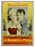 River of No Return, Italian Movie Poster, 1954