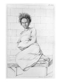 Woman in Straitjacket, Illustration