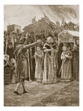 Buy The Meeting of Kenneth and Fenella, 993, Illustration from 'Hutchinson's Story of British Nation' at AllPosters.com