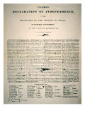 Buy The Declaration of Texas Independence, Declared 2nd March, 1836 at AllPosters.com