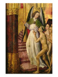 The Good Being Led to Heaven, Detail from The Last Judgement, c. 1451