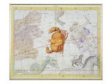 Buy Constellation of Cancer, Plate 4 from 'Atlas Coelestis', by John Flamsteed at AllPosters.com