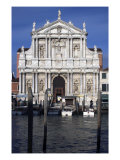 Buy View Across the Grand Canal towards the Church of the Scalzi at AllPosters.com