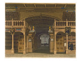 Buy Interior of Bodleian Library, Illustration from 'History of Oxford', engraved by Joseph Stadler at AllPosters.com