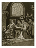 Buy Murderers of Becket Depart on Errand, Illustration from 'Hutchinson's Story of British Nation' at AllPosters.com