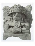 Knife Used for Cutting out Hearts of Sacrificial Victims, Plate from 