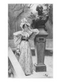 Emma Bovary, frontispiece, illustration from 'Madame Bovary' by Gustave Flaubert