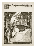 Buy How Arthur drew forth ye sword, illustration from 'The Story of King Arthur and his Knights', 1903 at AllPosters.com