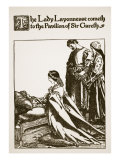 Lady Layonnesse to Sir Gareth Pavilion, Illustration, The Story of Sir Launcelot and His Companions
