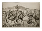 Buy Before Ladysmith - Horse Artillery Galloping to Take Up a New Position, 1899 at AllPosters.com