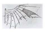Buy Detail of a Mechanical Wing, 1488-89 at AllPosters.com