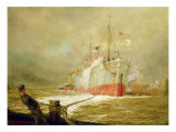 Docking a Cargo Ship