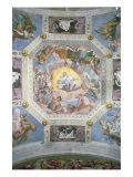Universal Harmony, or Divine Love, from the Ceiling of the Sala di Olimpo, c.1561
