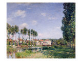 Buy Banks of the Loing, Moret, 1892 at AllPosters.com