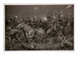Buy The Night Charge of the 19th Hussars Near Lydenberg on 7th November, 1900 at AllPosters.com