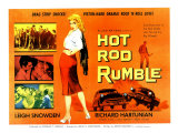 Hot Rod Rumble, UK Movie Poster, 1957
