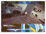 2001: A Space Odyssey, German Movie Poster, 1968