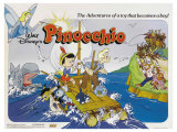 Pinocchio, UK Movie Poster, 1940