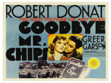 Goodbye Mr. Chips, UK Movie Poster, 1939