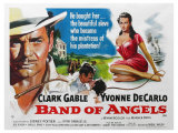 Band of Angels, UK Movie Poster, 1957