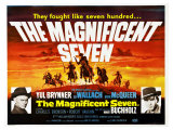 The Magnificent Seven, UK Movie Poster, 1960