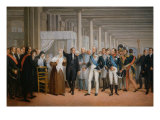 Buy The Surgeon Guillaume Dupuytren Demonstrating to Charles X the Results of Cataract Operation at AllPosters.com