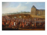 Buy The Ambassador Mehemet Effendi Goes to Audience to King Louis XV March 21, 1721 at AllPosters.com
