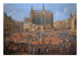 Buy King Louis XV at the Parliament 1715 at AllPosters.com