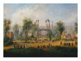 Exhibition at Champ de Mars in the 1867, detail